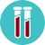 Test Tubes Blood Icon
